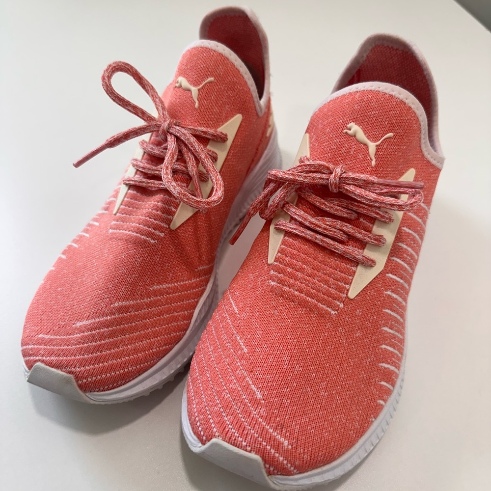 Puma Vibrant Coral Athletic Shoes